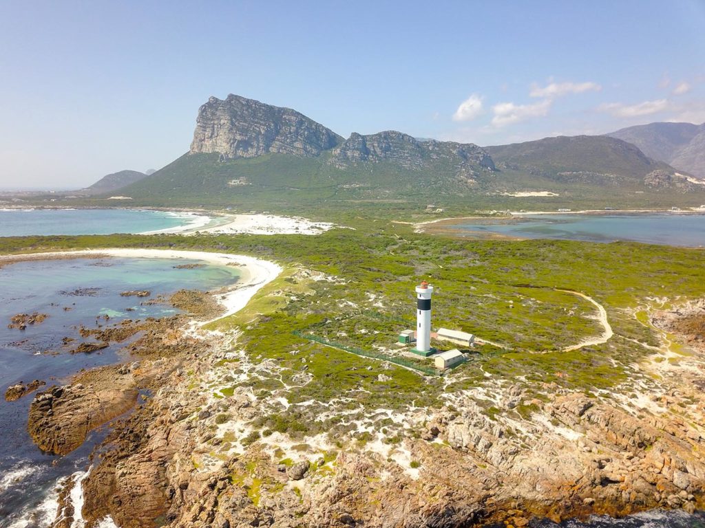 Drone Photograph of Cape Hangklip Lighthouse - Tinotenda Chemvura