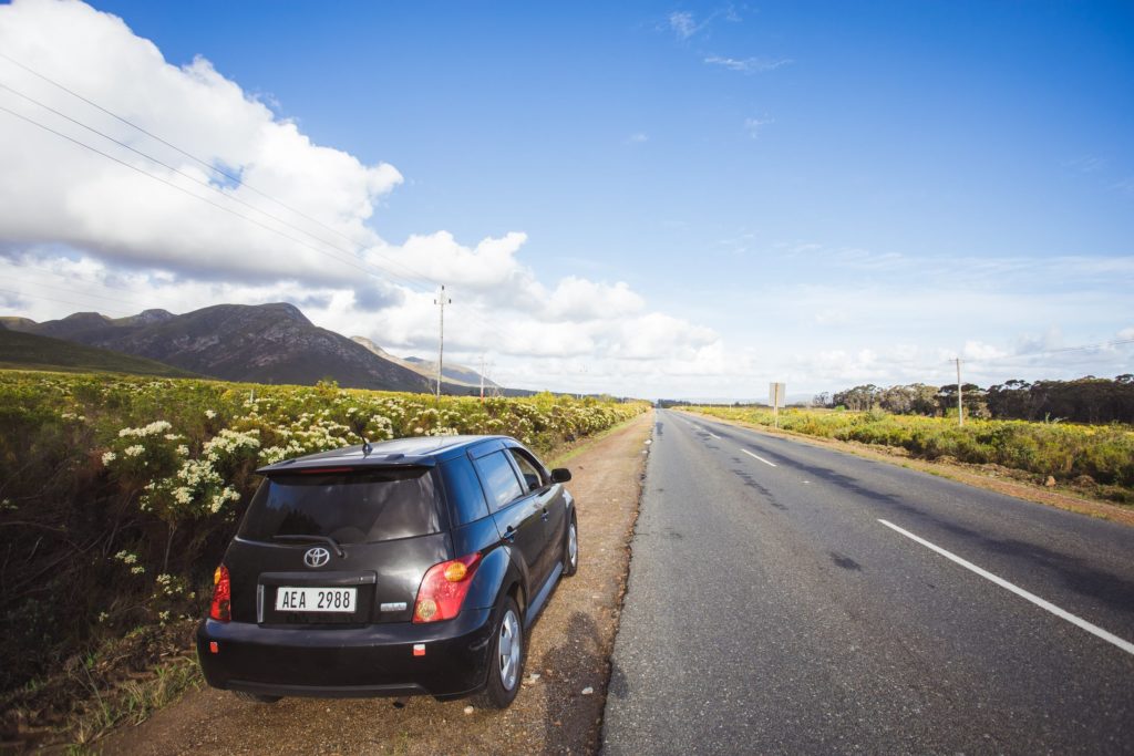 my toyota ist en route to Stanford